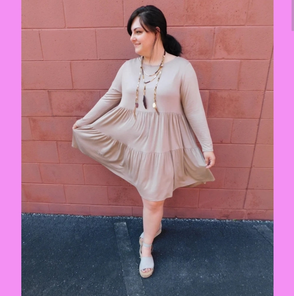 Taupe tunic